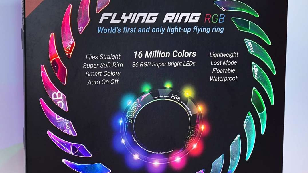 TOSY Anneau Volant 16 Millions de Couleurs